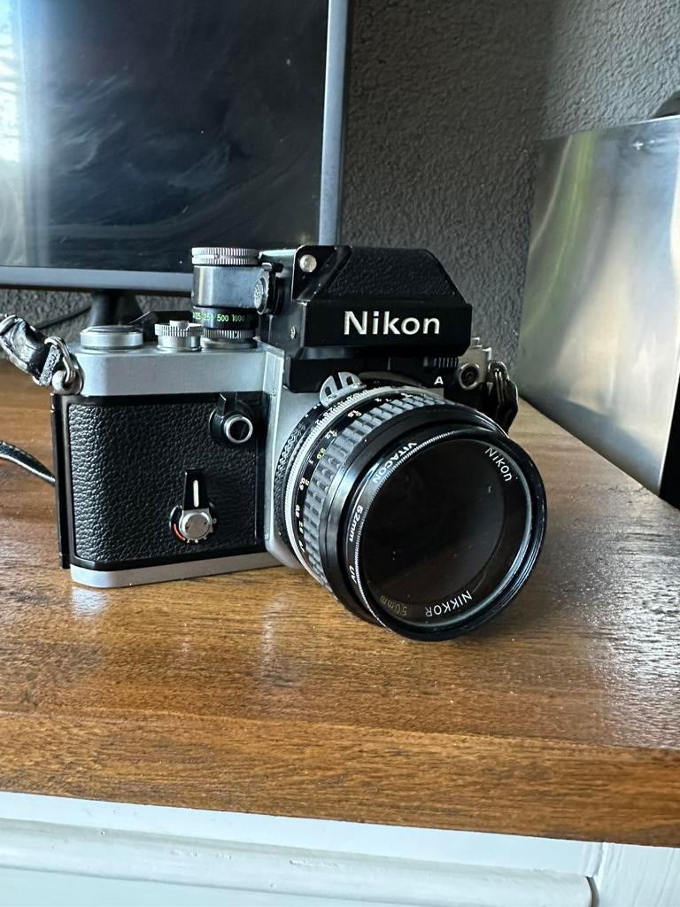 Nikon F2A, Ophalen of Verzenden, Zo goed als nieuw, Spiegelreflex, Nikon