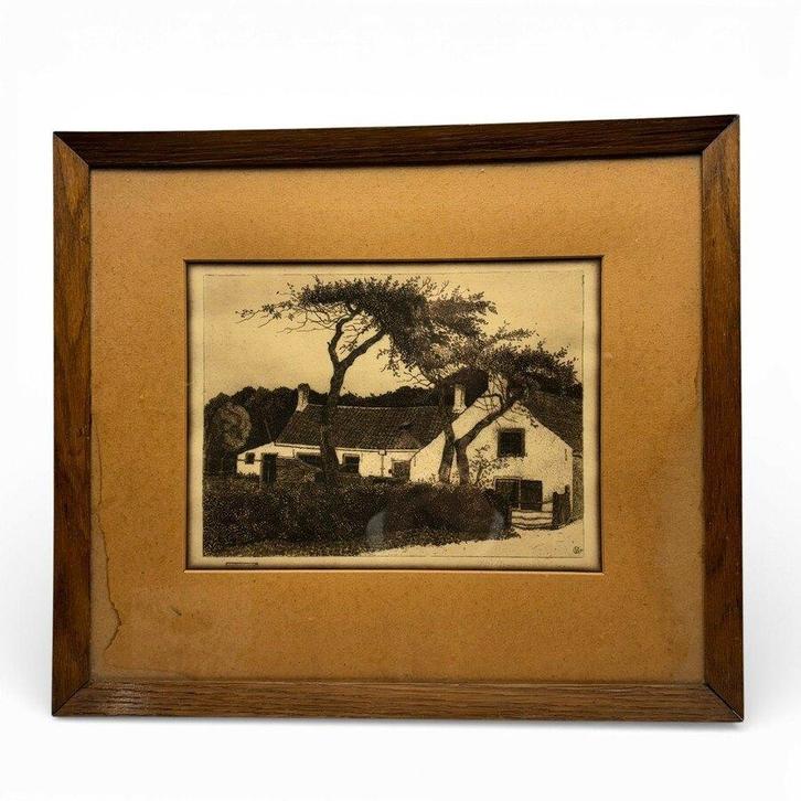 Johannes Graadt van Roggen (1867-1959), Antiek en Kunst, Kunst | Etsen en Gravures, Ophalen of Verzenden