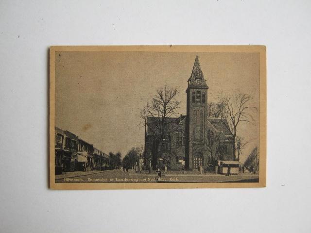 Ansichtkaarten Nederland, TC 3-80 Hilversum, Eemnesterweg, Verzamelen, Ansichtkaarten | Nederland, Gelopen, Noord-Holland, 1920 tot 1940