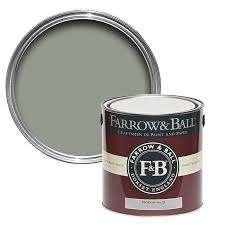 FB Farrow & Ball muurverf 1,25 L Pigeon Grey kleur 25, Gebruikt, Ophalen of Verzenden, Verf, Grijs
