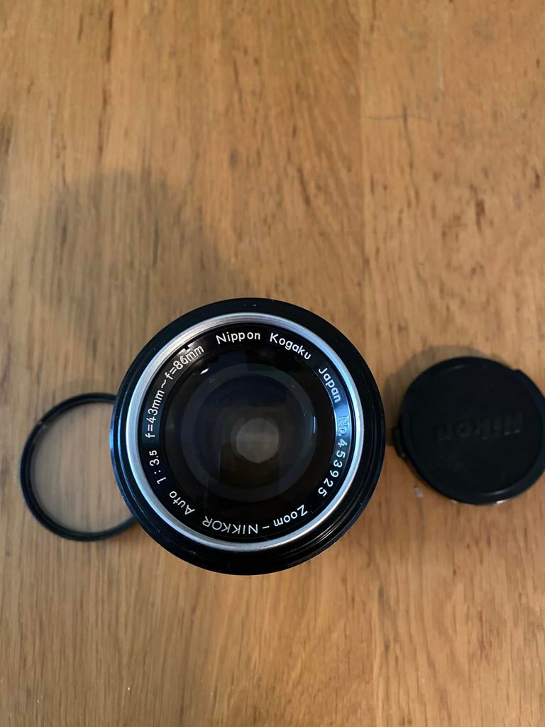 Nikon Nippon Kogaku Zoom Nikkor 43-86mm 1:3.5 lens, Ophalen of Verzenden, Gebruikt, Overige typen, Zoom