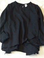 Zwarte blouse maat 158 164 C&A here + there feestelijk, Meisje, Overhemd of Blouse, Ophalen of Verzenden, Zo goed als nieuw