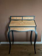 Antiek Vintage Bureau Secretaire met Inlegwerk, Ophalen