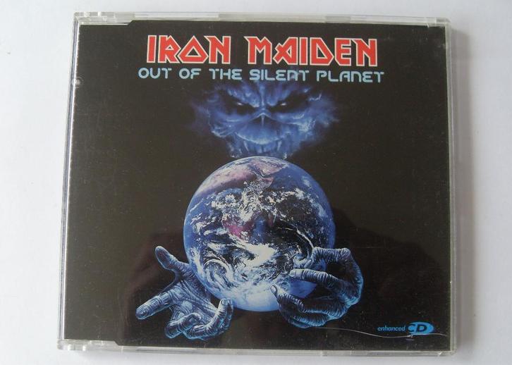 Iron Maiden Out Of The Silent Planet CD-Single, Cd's en Dvd's, Cd Singles, Zo goed als nieuw, Rock en Metal, 1 single, Maxi-single