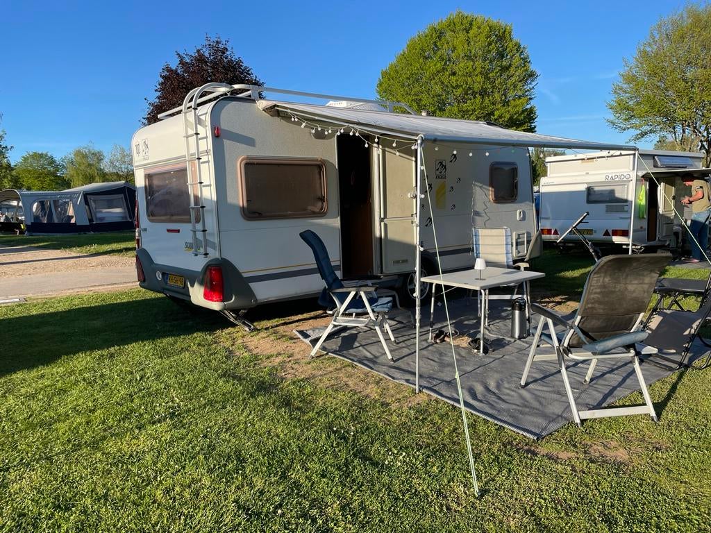 Knaus 500 met Airco, Mover en Sportpakket, Schokbreker, Rondzit, Frans bed, Particulier