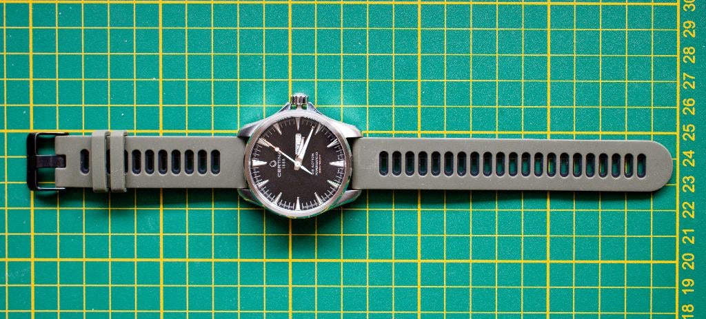 Certina automatic, Sieraden, Tassen en Uiterlijk, Horloges | Heren, Staal, Polshorloge, Kunststof, Zo goed als nieuw