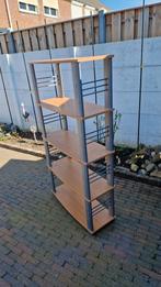 Houten boeken kast met kunsstoffen frame, Ophalen, Gebruikt
