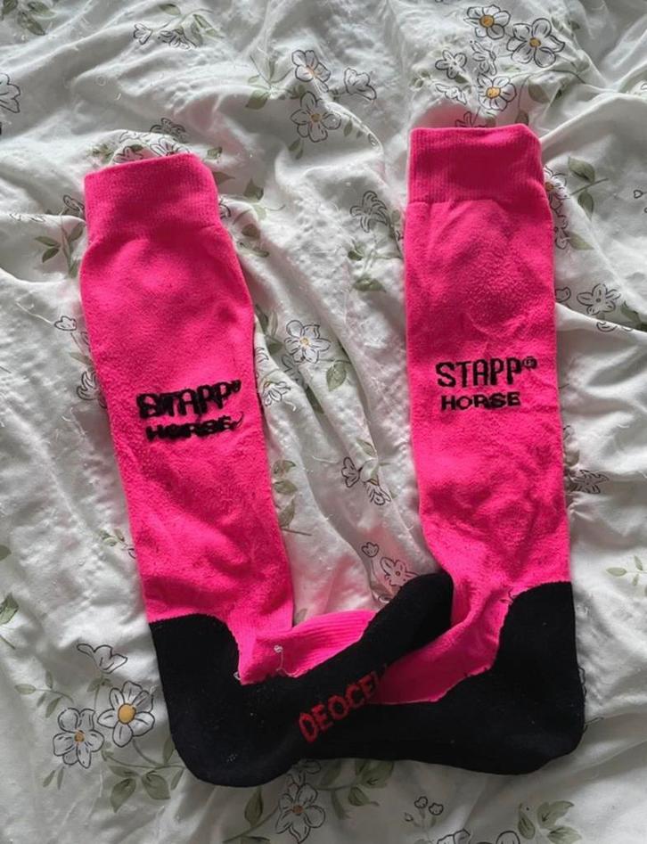 Paardrijsokken stapp horse deocell, Dieren en Toebehoren, Paardrijkleding, Gebruikt, Dames, Overige typen, Overige soorten, Ophalen of Verzenden