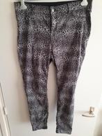 Broek mt 46 panterprint elast band, Kleding | Dames, Broeken en Pantalons, Overige kleuren, Maat 46/48 (XL) of groter, Ophalen of Verzenden