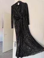 Zwarte avondjurk, Galajurk, Zwart, Maat 42/44 (L), Ophalen of Verzenden