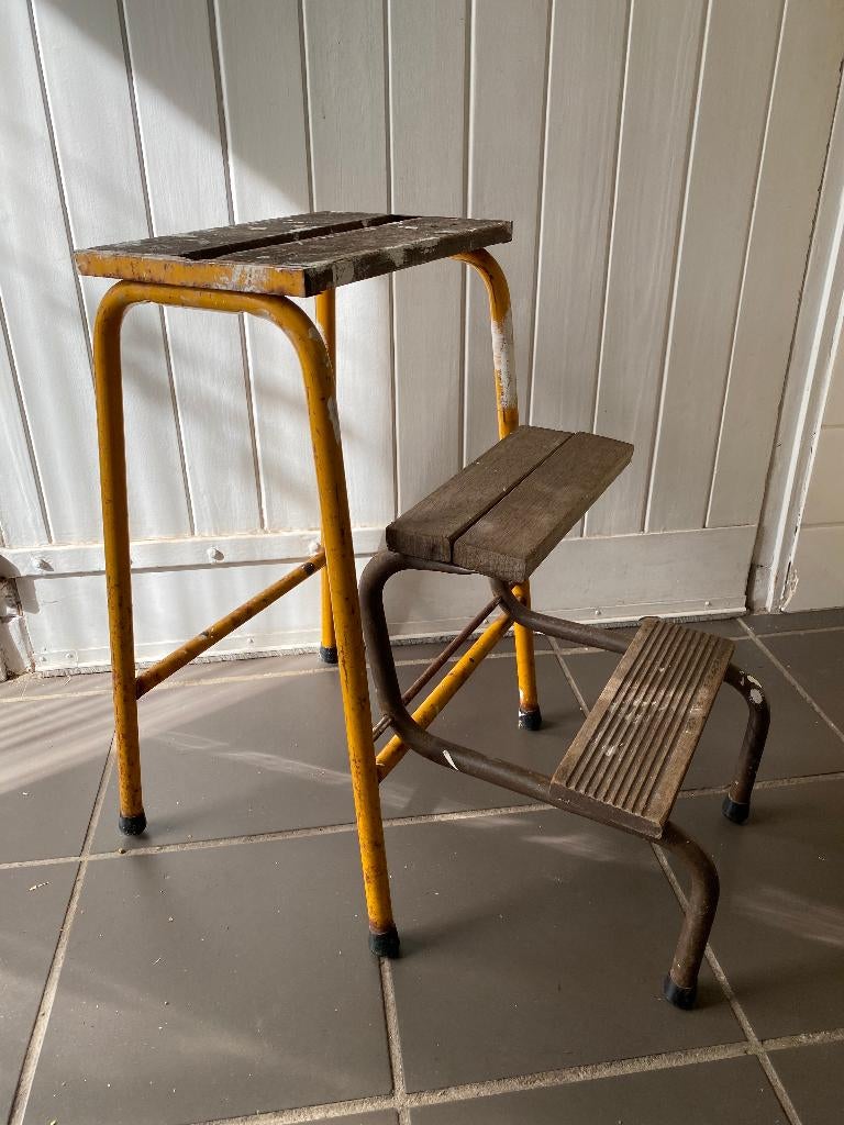 Vintage keukentrapje, Ophalen of Verzenden