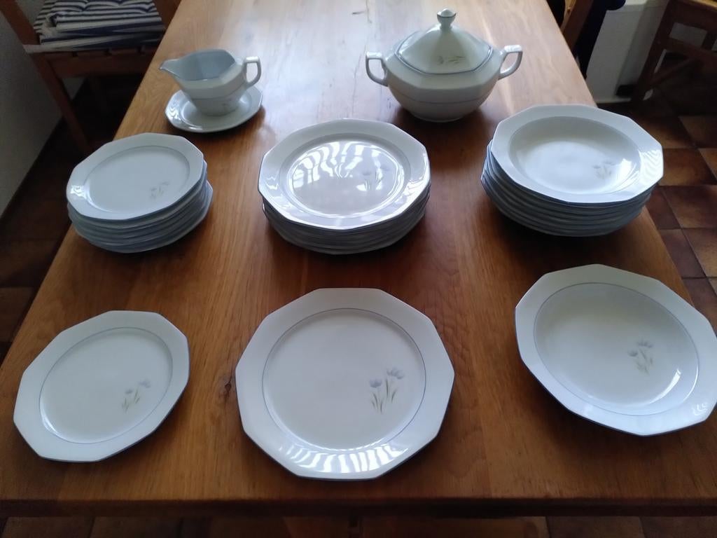 Elegant servies, Winterling, kleine, grote en diepe borden, Ophalen