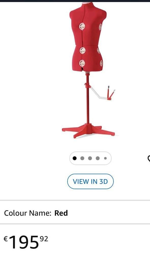 Verstelbare paspop 36-40, Hobby en Vrije tijd, Naaien en Fournituren, Ophalen of Verzenden, Zo goed als nieuw, Paspop