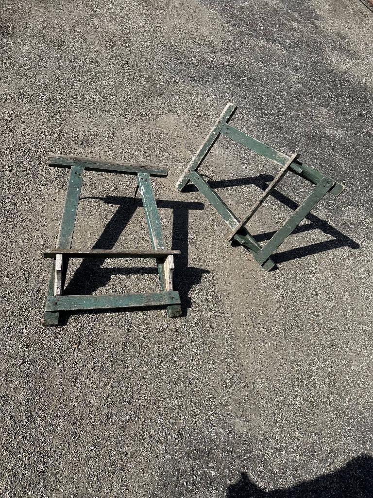 Set antieke rietdekkers stoeltjes, Ophalen