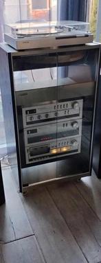Retro Kenwood Set met speakers en Sony platenspeler, Gebruikt, Losse componenten, Ophalen, Tuner of Radio