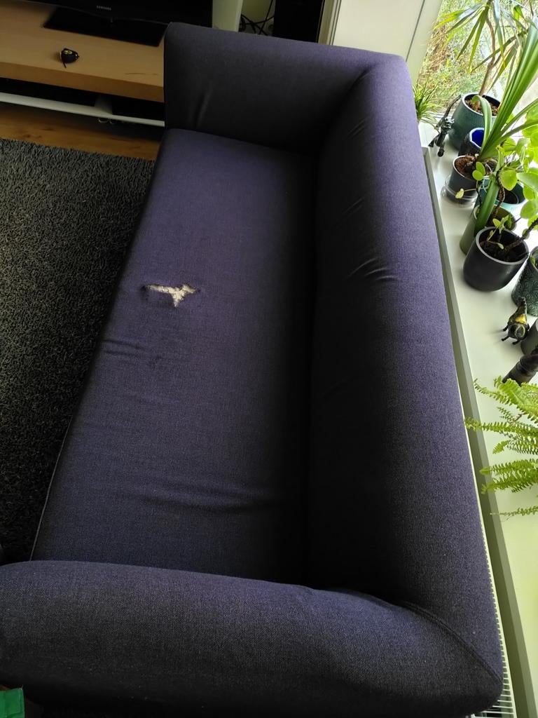 Gelderland 4800 design bank 2,5 zits 190cm, Huis en Inrichting, Ophalen, Gebruikt, Design, 150 tot 200 cm