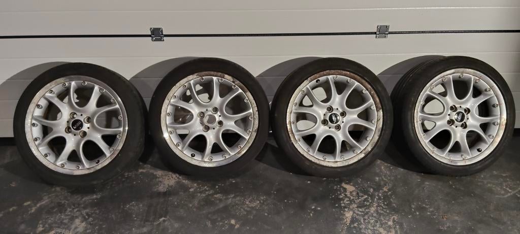 Ronal Mini Webspoke 17 inch velgen 7J ET48, Auto-onderdelen, Banden en Velgen, Ophalen, Gebruikt, Velg(en), 17 inch