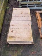 Keramische tegels beige 14 stuks 60x60x3, Ophalen, Keramiek, Zo goed als nieuw, Minder dan 5 m²