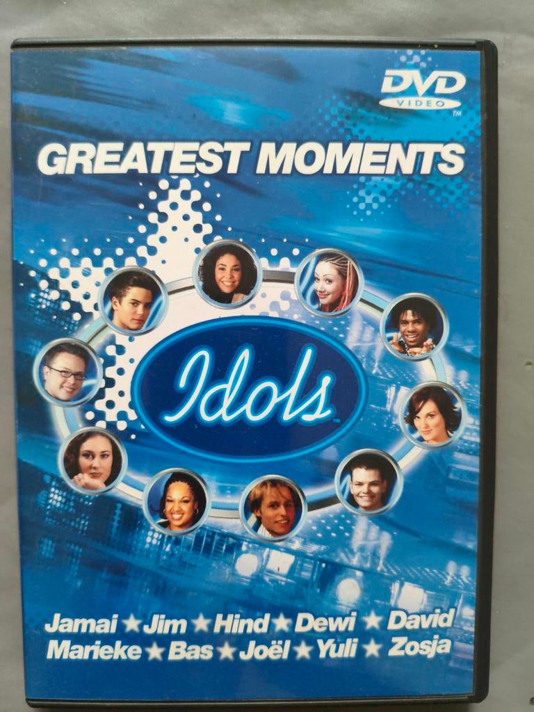 Idols Greatest Moments DVD, Ophalen of Verzenden
