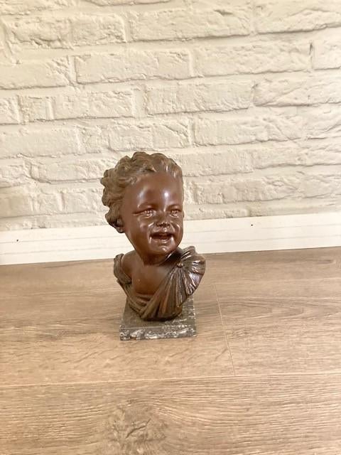 Beeld buste - gips, Gips, Buste, Ophalen of Verzenden, 20 - 50 cm