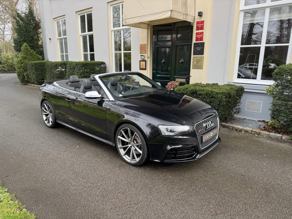 Audi RS5 Cabriolet 4.2 FSI quattro, B&O, Carbon (bj 2013), Auto's, Audi, Bedrijf, Te koop, RS5, 4x4, ABS, Airbags, Airconditioning