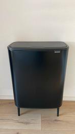 Brabantia prullenbak zwart 60L, Huis en Inrichting, Woonaccessoires | Prullenbakken, Ophalen, 40 liter of meer, Zo goed als nieuw