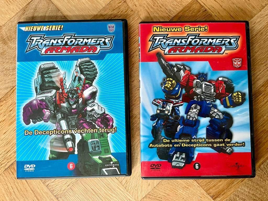 Transformers - Armada - Volume 1 + 2 op DVD (met NL), Tekenfilm, Amerikaans, Boxset, Ophalen of Verzenden
