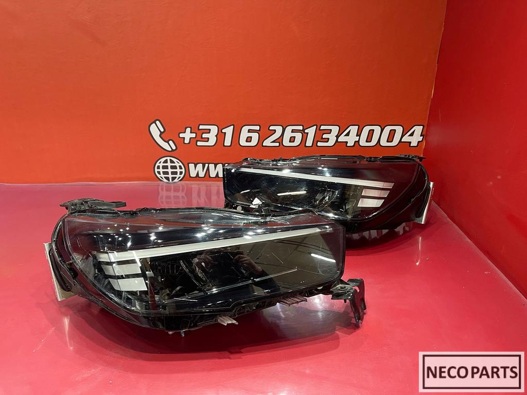 OPEL CORSA F VOL LED FACELIFT KOPLAMP SET ALLES LEVERBAAR, Gebruikt, -, -, Opel