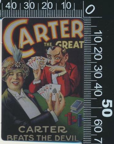 Sticker: Carter the great, Verzamelen, Stickers, Zo goed als nieuw, Film, Tv of Omroep, Ophalen of Verzenden