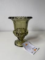 Nieuw! Vaas van zwaar groen glas van Clayre & Eef, Nieuw, Ophalen of Verzenden, Glas, Minder dan 50 cm