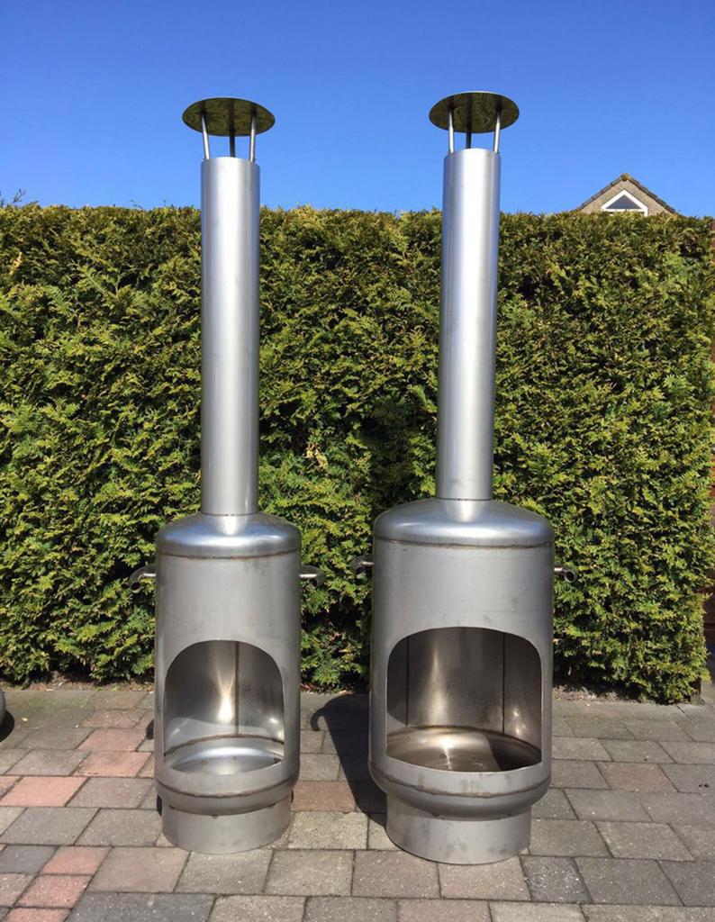 Buitenhaard tuinkachel tuinhaard terrashaard terraskachel, Ophalen, Nieuw