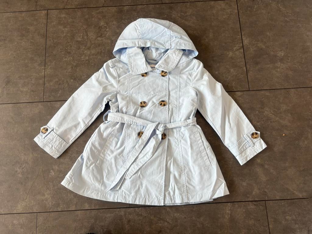Mayoral manteljas maat 98, Kinderen en Baby's, Kinderkleding | Maat 98, Ophalen of Verzenden, Zo goed als nieuw, Meisje, Jas