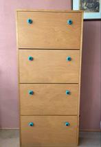 Vintage houten IKEA schoenenkast, Huis en Inrichting, Kasten | Schoenenkasten, Ophalen