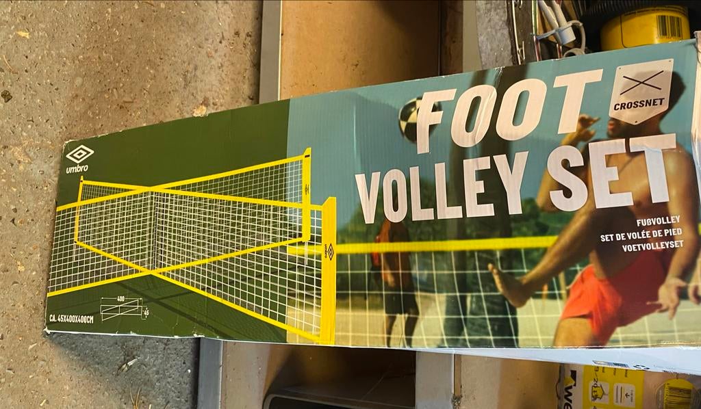 Umbro Crossnet Voetvolley Set - Nieuw in Doos, Ophalen of Verzenden, Nieuw, Set