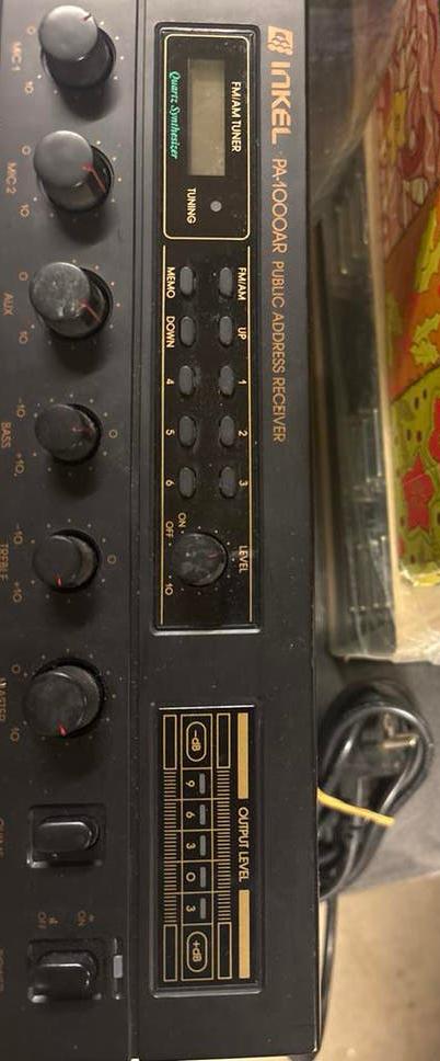 Inkel FM-9000AR Public Address Receiver, Ophalen of Verzenden, Zo goed als nieuw