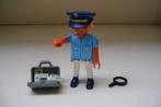 playmobiel geldloper met loep en koffer met geld, Ophalen of Verzenden, Zo goed als nieuw, Los playmobil