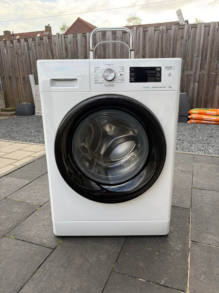 Whirlpool Wasmachine, Ophalen of Verzenden, Zo goed als nieuw, 85 tot 90 cm, 1200 tot 1600 toeren