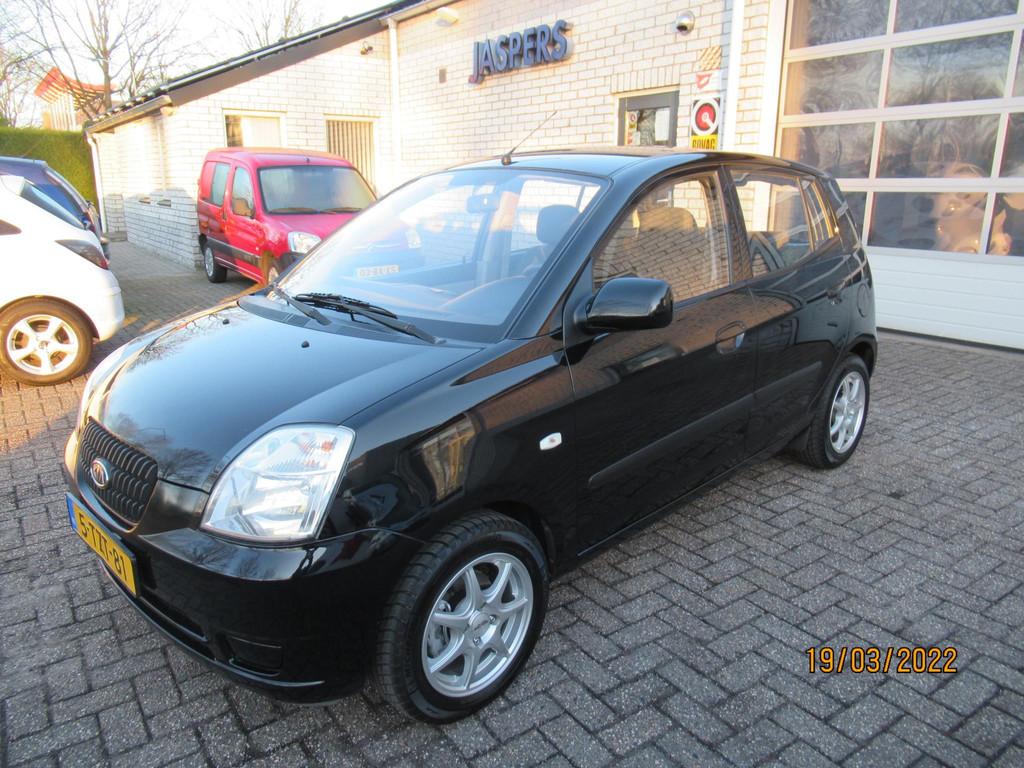 Kia Picanto 1.1 LXE airco Kia Picanto 1.1 LXE, Auto's, Stof, 4 cilinders, 400 kg, Zwart