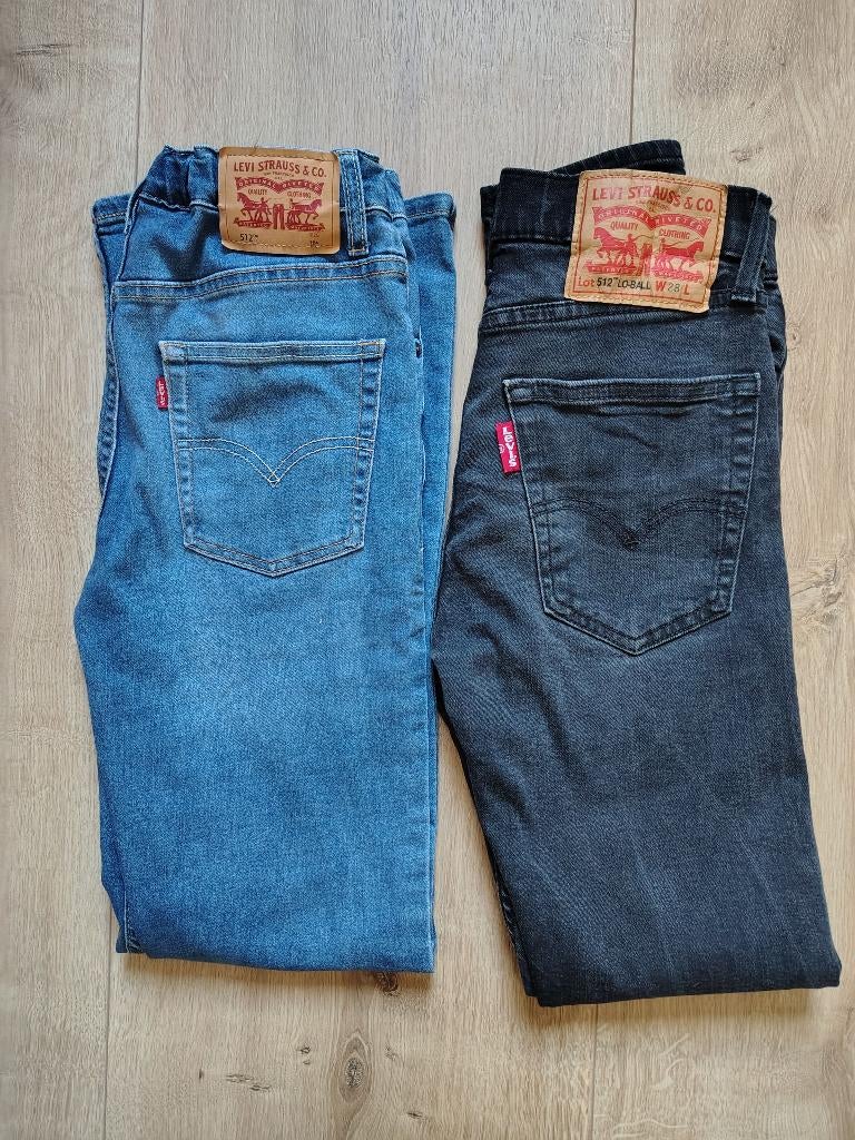 Levi's jeans maat 14 jaar, Kinderen en Baby's, Kinderkleding | Maat 164, Ophalen of Verzenden, Zo goed als nieuw, Jongen, Broek