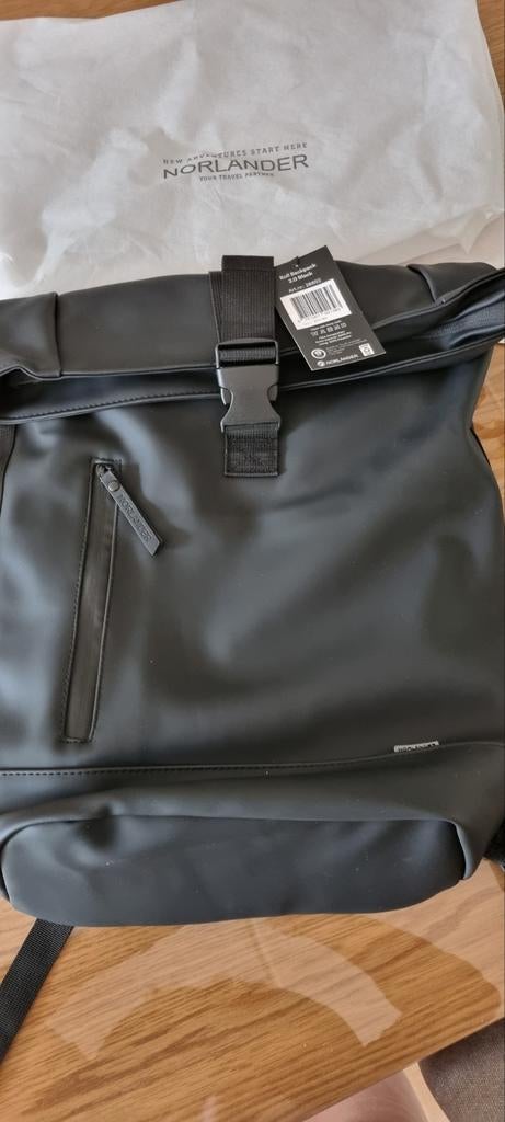 Stoere rugtas, nieuw Norländer Dull PU Rol Rugtas 2.0, Ophalen of Verzenden, Nieuw, Overige merken