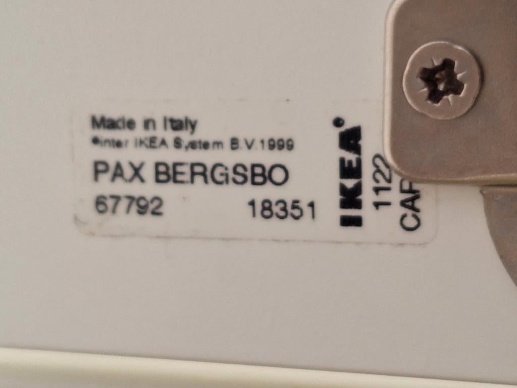 Ikea Pax kast Bergsbo, Ophalen of Verzenden, Gebruikt
