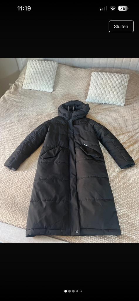 Khujo winterjas, Ophalen of Verzenden, Gedragen, Maat 38/40 (M), Zwart