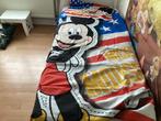 Disney dekbedovertrek mickey mouse met sloop, Ophalen of Verzenden, Zo goed als nieuw, Jongetje of Meisje, Dekbedovertrek