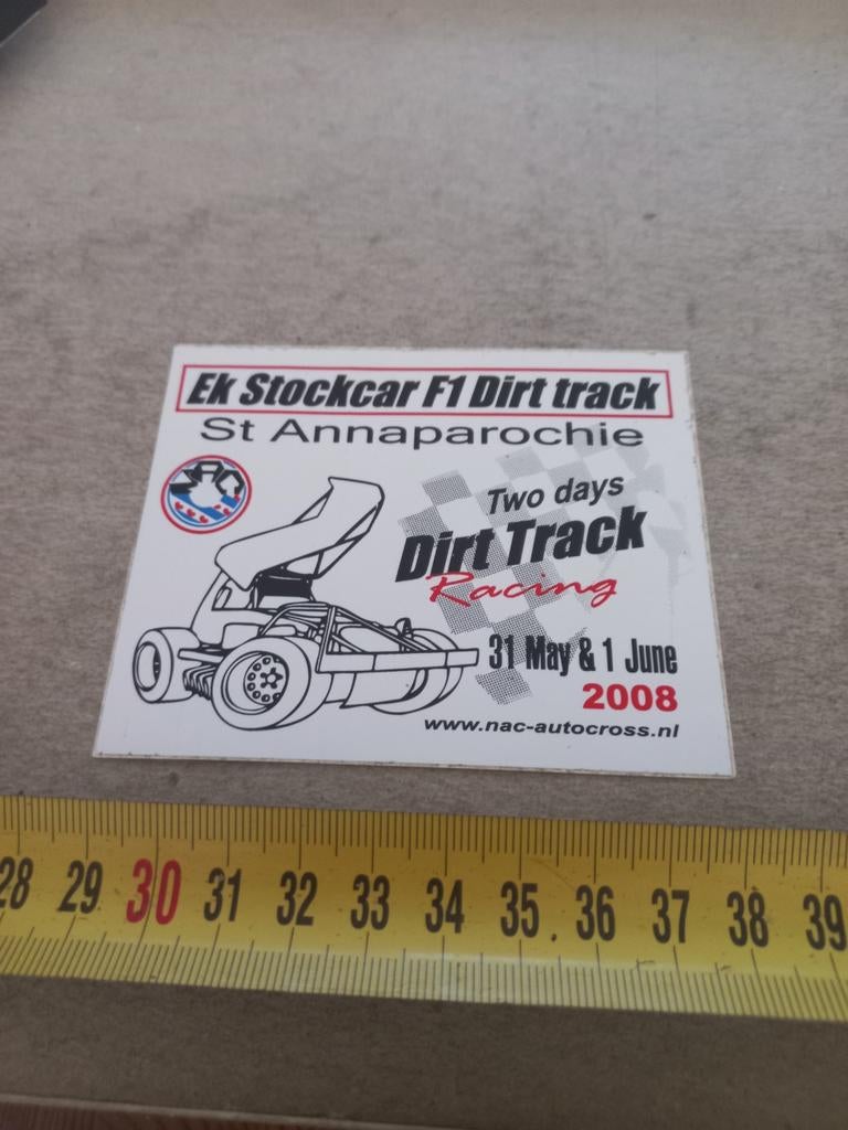 Ek stockcar f1 dit track st annaparochie 2008, Ophalen of Verzenden, Nieuw
