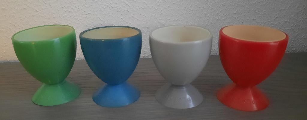 Tiger Plastics eierdopjes, Huis en Inrichting, Overige materialen, Gebruikt, Overige typen, Ophalen of Verzenden