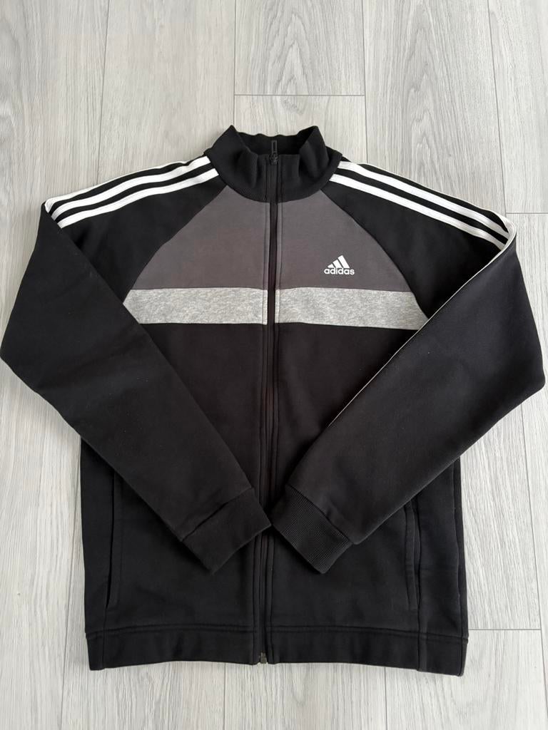 Adidas Trainingspak Heren maat S, Zwart, Ophalen of Verzenden, Zo goed als nieuw, Algemeen