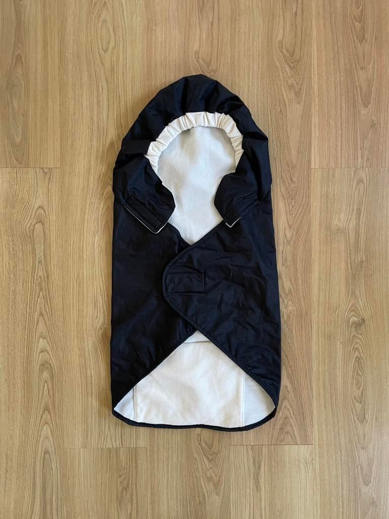 A3 Baby Draagzak Omslagdoek Wind- en waterdicht Zwart Nieuw, Overige merken, Overige typen, Buik of Rug, Nieuw