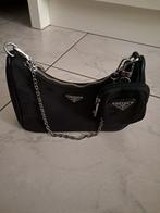 Prada Milano handtas / Prada bag, Sieraden, Tassen en Uiterlijk, Tassen | Damestassen, Ophalen, Zo goed als nieuw, Zwart, Handtas