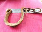 Romeinse Periode Fragment ijzeren Voet Boeien, Antiek en Kunst, Ophalen of Verzenden