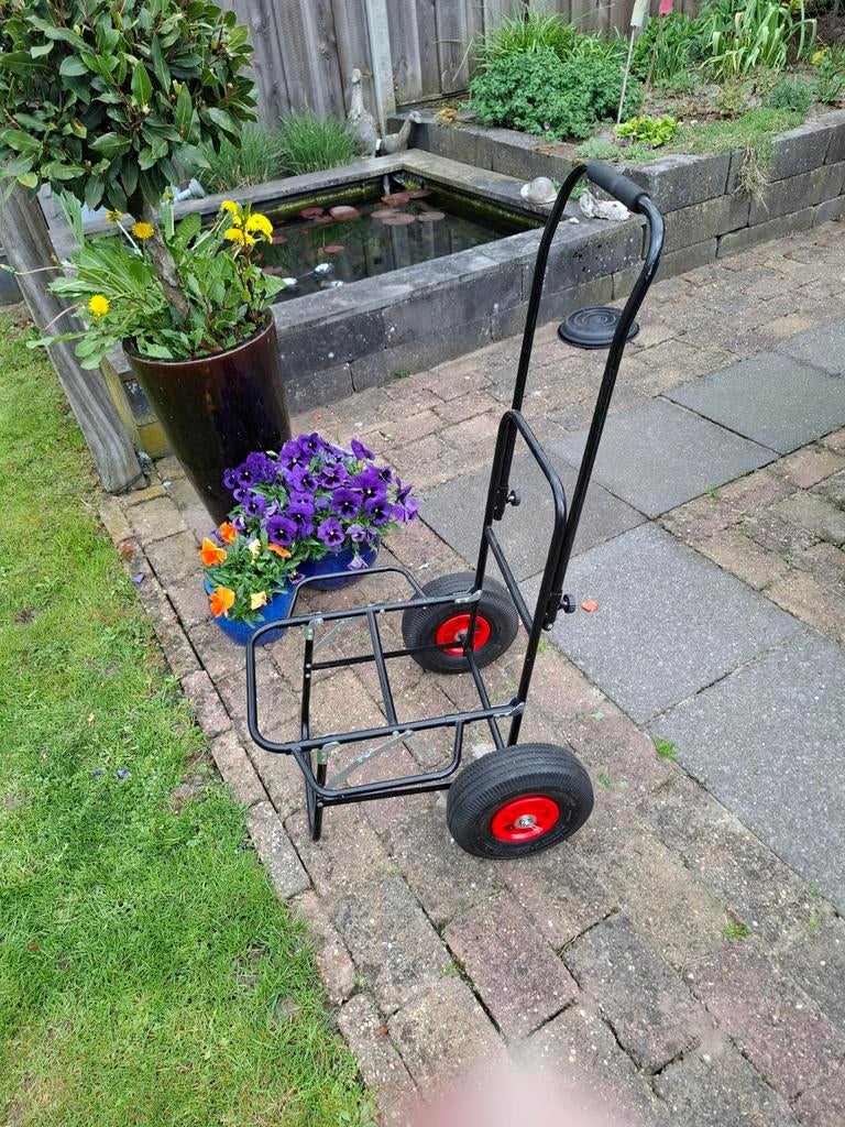 Zgan vis transportkar, Watersport en Boten, Ophalen, Zo goed als nieuw, Overige typen